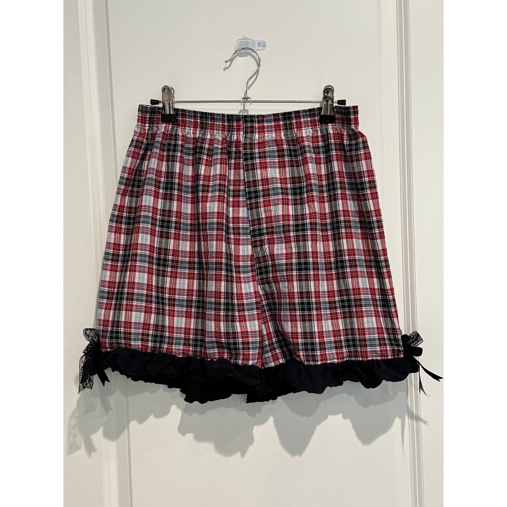 Upcycled Plaid Boxer Shorts For My Gals Size S/M | SAME DAY SHIP or NEXT DAY